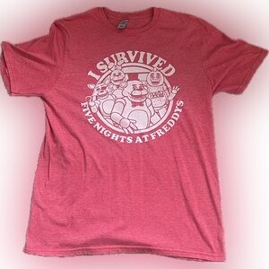 I survived Five Nights at Freddy’s Size Medium t-shirt